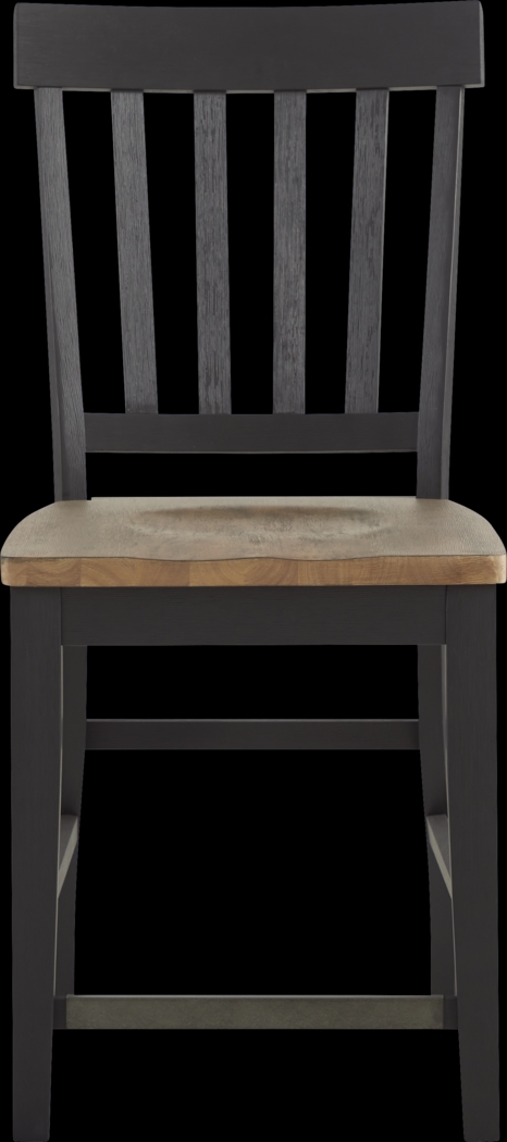 Keston Black 7 Pc Square Counter Height Dining Room - Thumbnail - Image 5