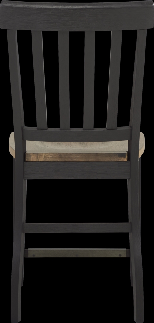 Keston Black 7 Pc Square Counter Height Dining Room - Thumbnail - Image 6