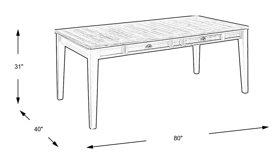Dimension Image. Please refer to the Dimension Tab on this page for dimension details.