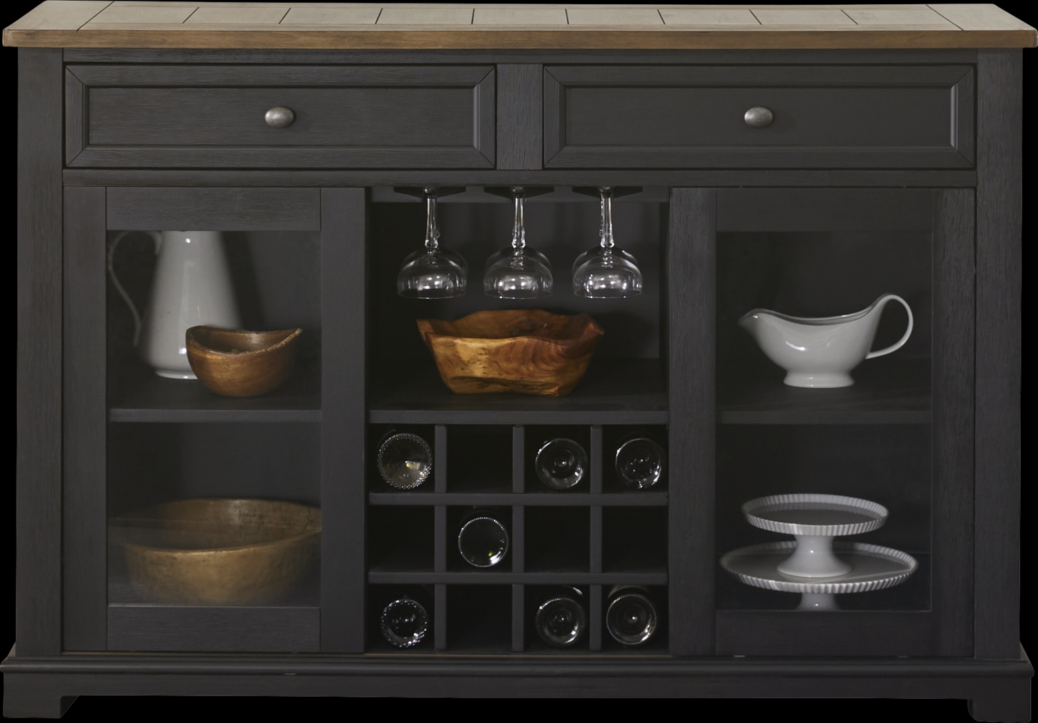 Keston Black Server - Thumbnail - Image 2