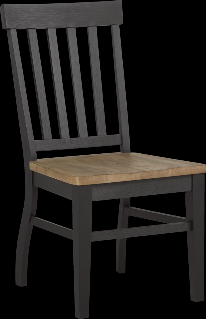 Keston Black 5 Pc Square Dining Room - Thumbnail - Image 3