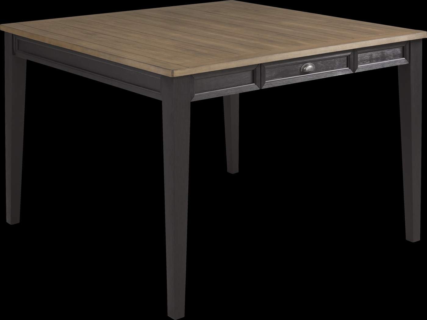 Keston Black 7 Pc Square Counter Height Dining Room - Thumbnail - Image 2