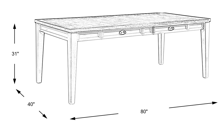 Dimension Image. Please refer to the Dimension Tab on this page for dimension details.