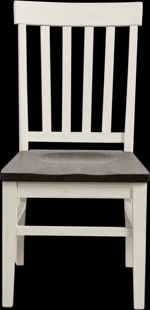 Keston White Side Chair - Thumbnail - Image 1