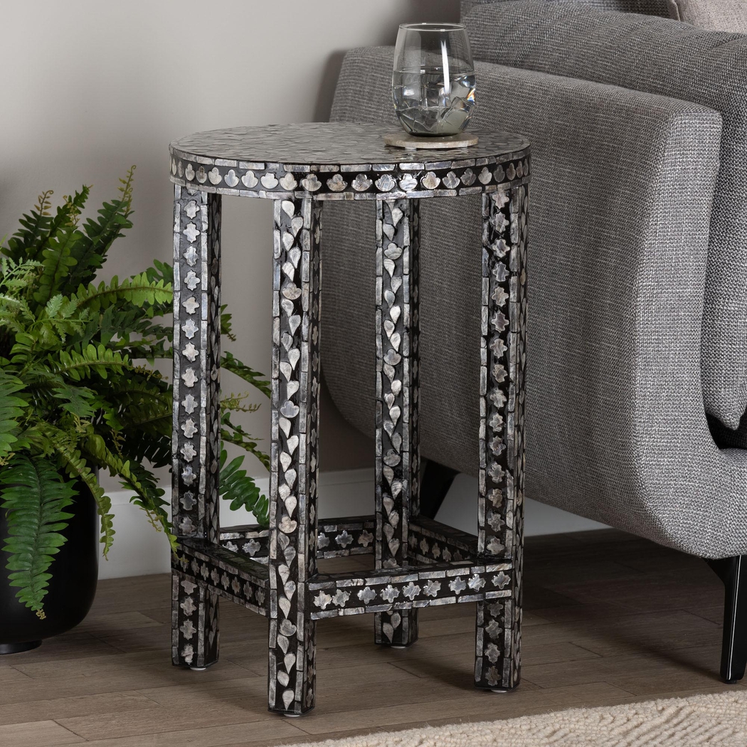 Kestrely Black End Table - Thumbnail - Image 2