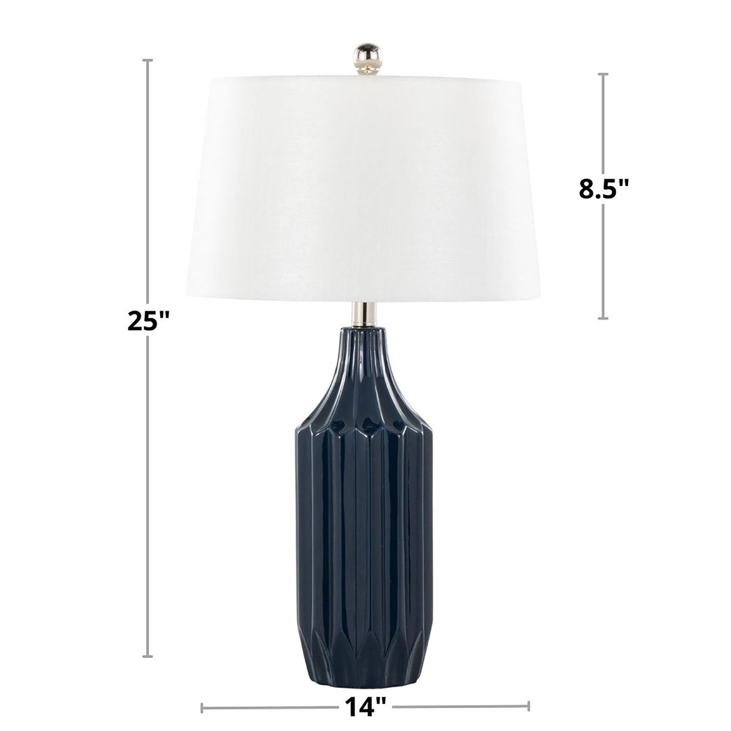 Keswick Land Cream Lamp - Thumbnail - Image 8