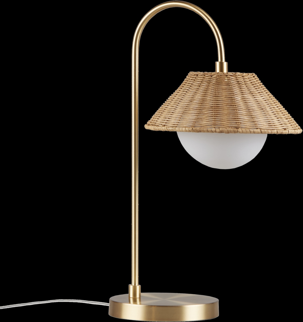 Ketay Isle Gold Lamp - Thumbnail - Image 1