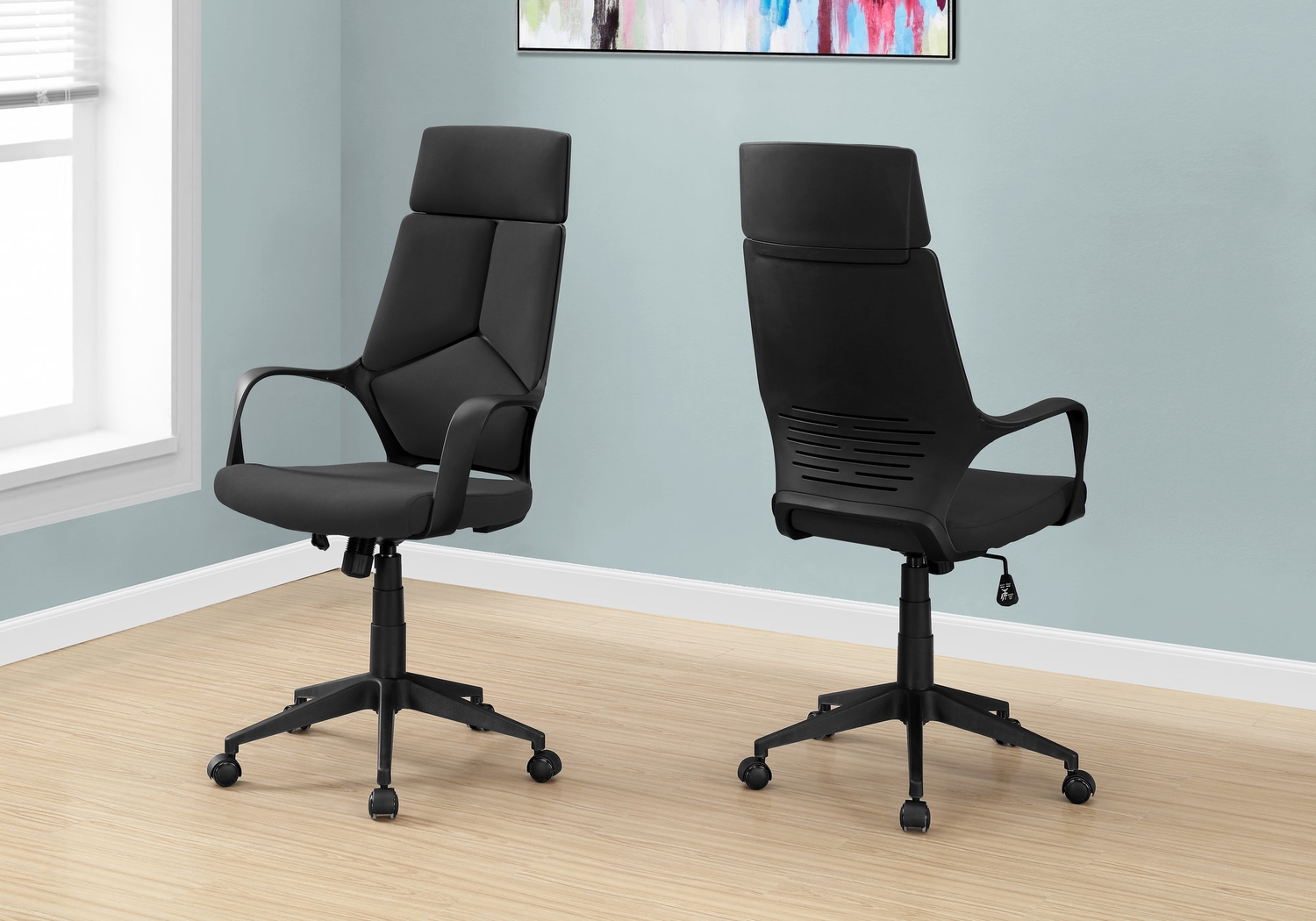 Ketchwood Black Desk Chair - Thumbnail - Image 3
