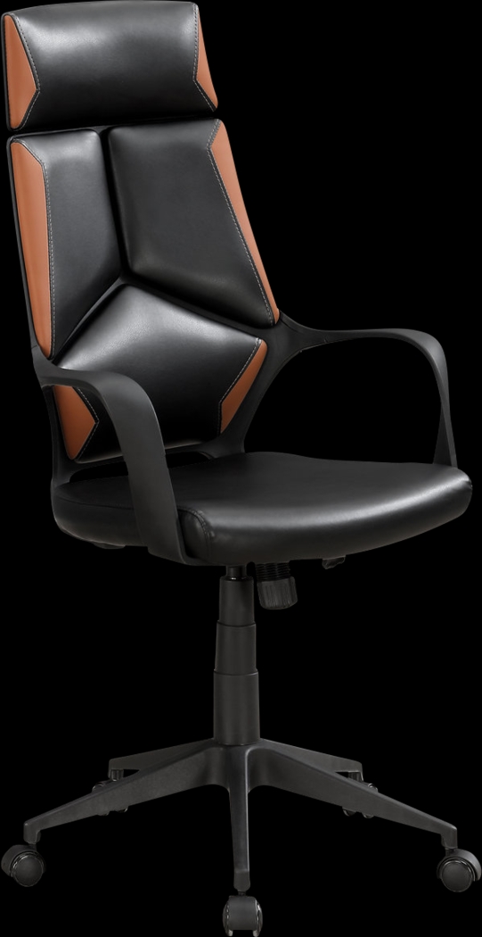 Ketchwood Brown Desk Chair - Thumbnail - Image 1