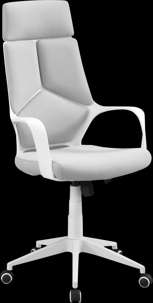 Ketchwood White Desk Chair - Thumbnail - Image 1