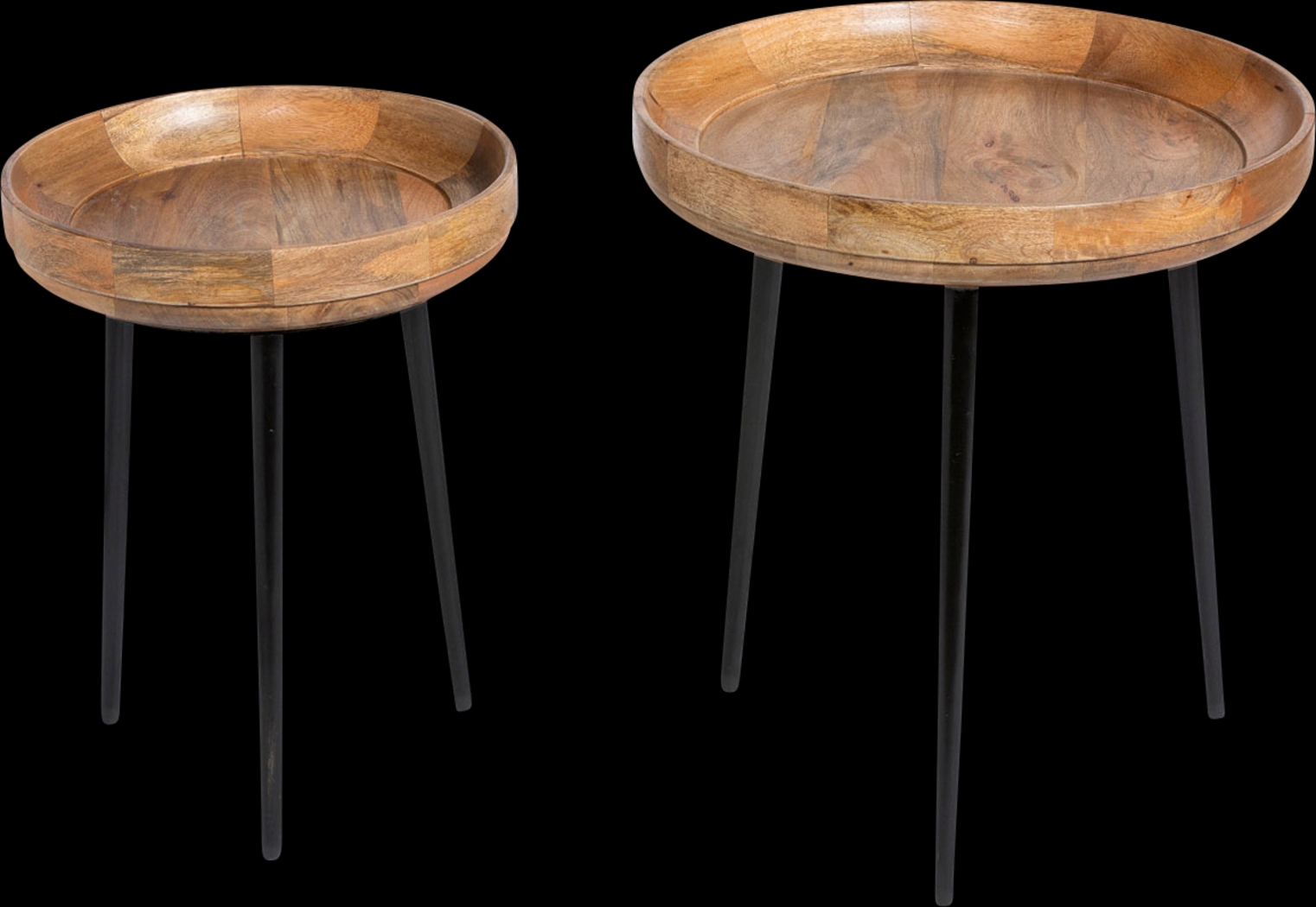 Ketell Brown Nesting Tables, Set of 2 - Thumbnail - Image 1