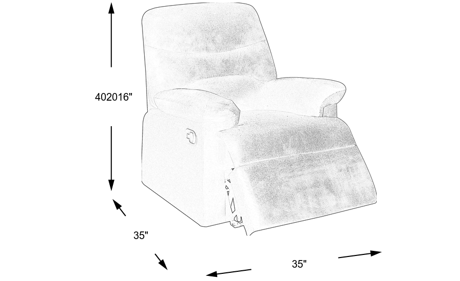 Dimension Image. Please refer to the Dimension Tab on this page for dimension details.