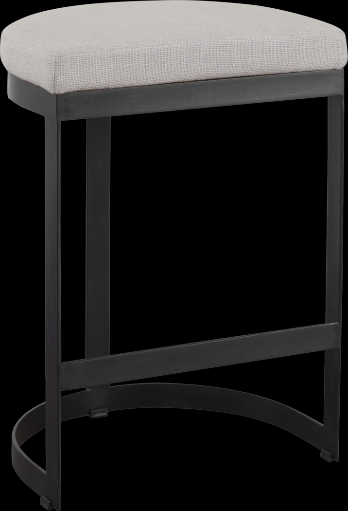 Ketton White Counter Height Stool - Thumbnail - Image 1