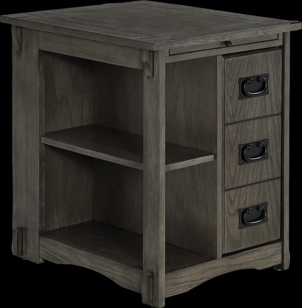 Ketura Gray End Table - Thumbnail - Image 1