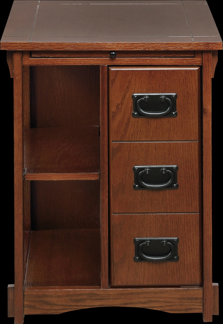 Ketura Oak End Table - Thumbnail - Image 2