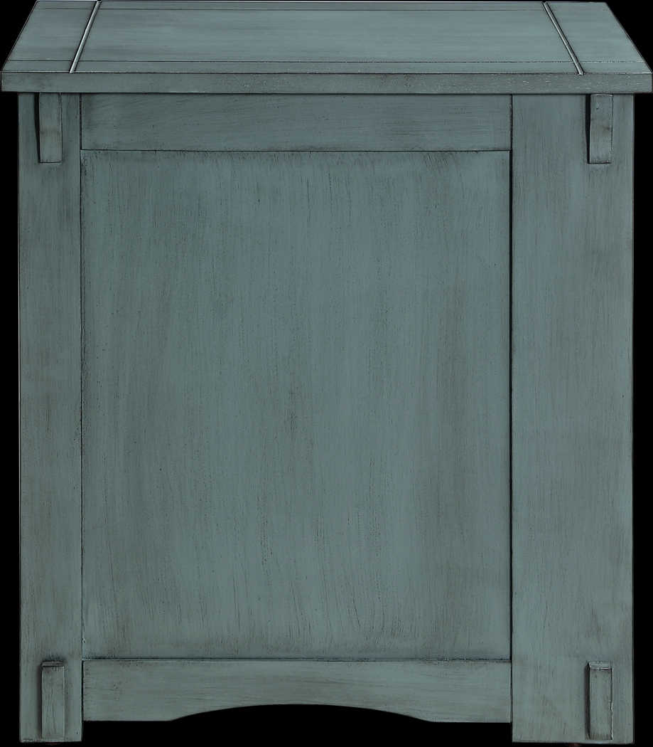 Ketura Teal End Table - Thumbnail - Image 3