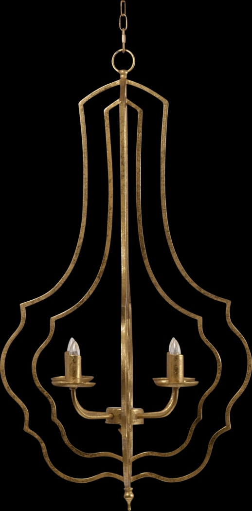 Kewanee View Gold Chandelier - Thumbnail - Image 2