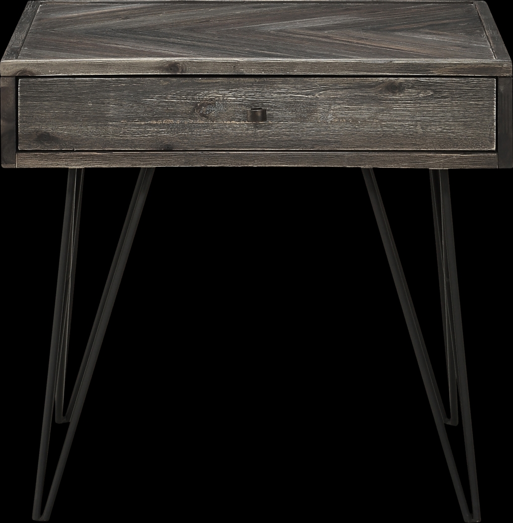 Kewen Gray End Table - Thumbnail - Image 2