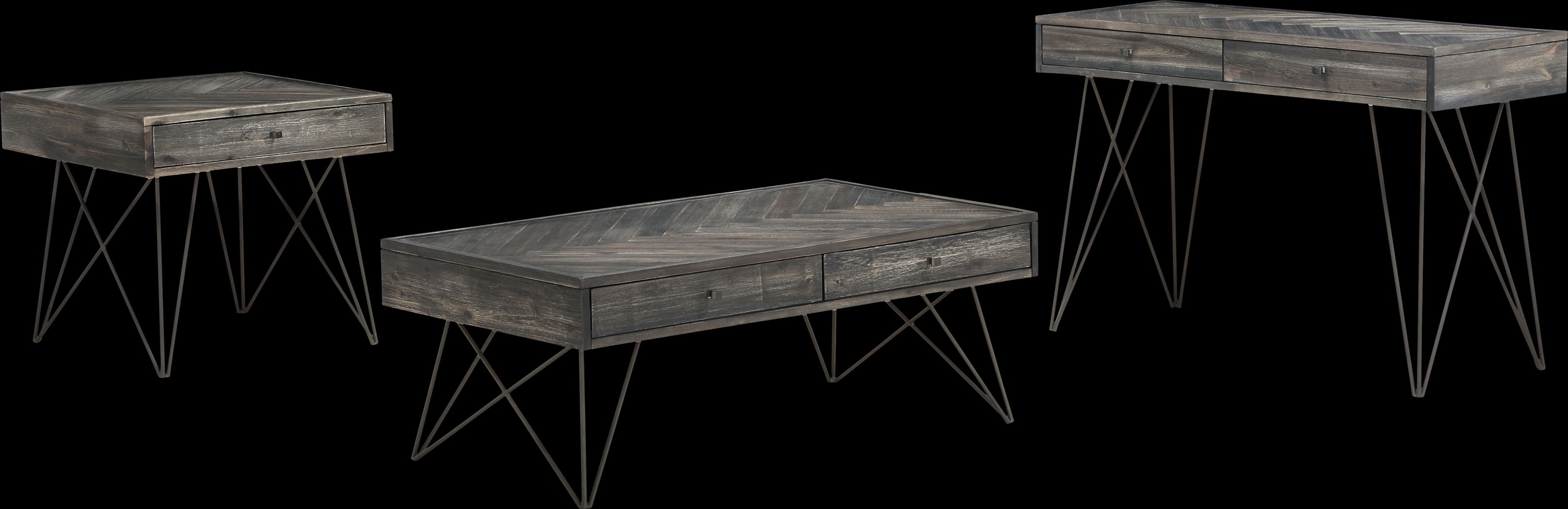 Kewen Gray End Table - Thumbnail - Image 3