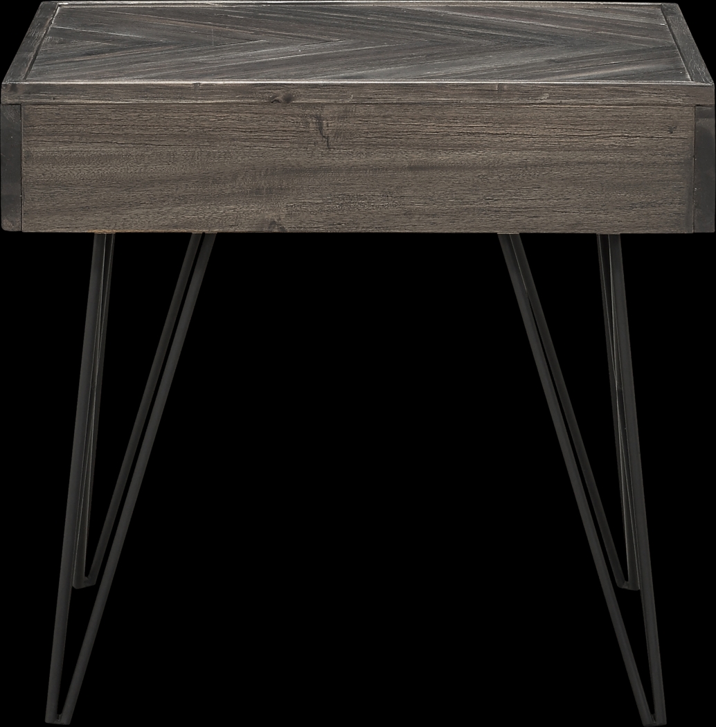 Kewen Gray End Table - Thumbnail - Image 8