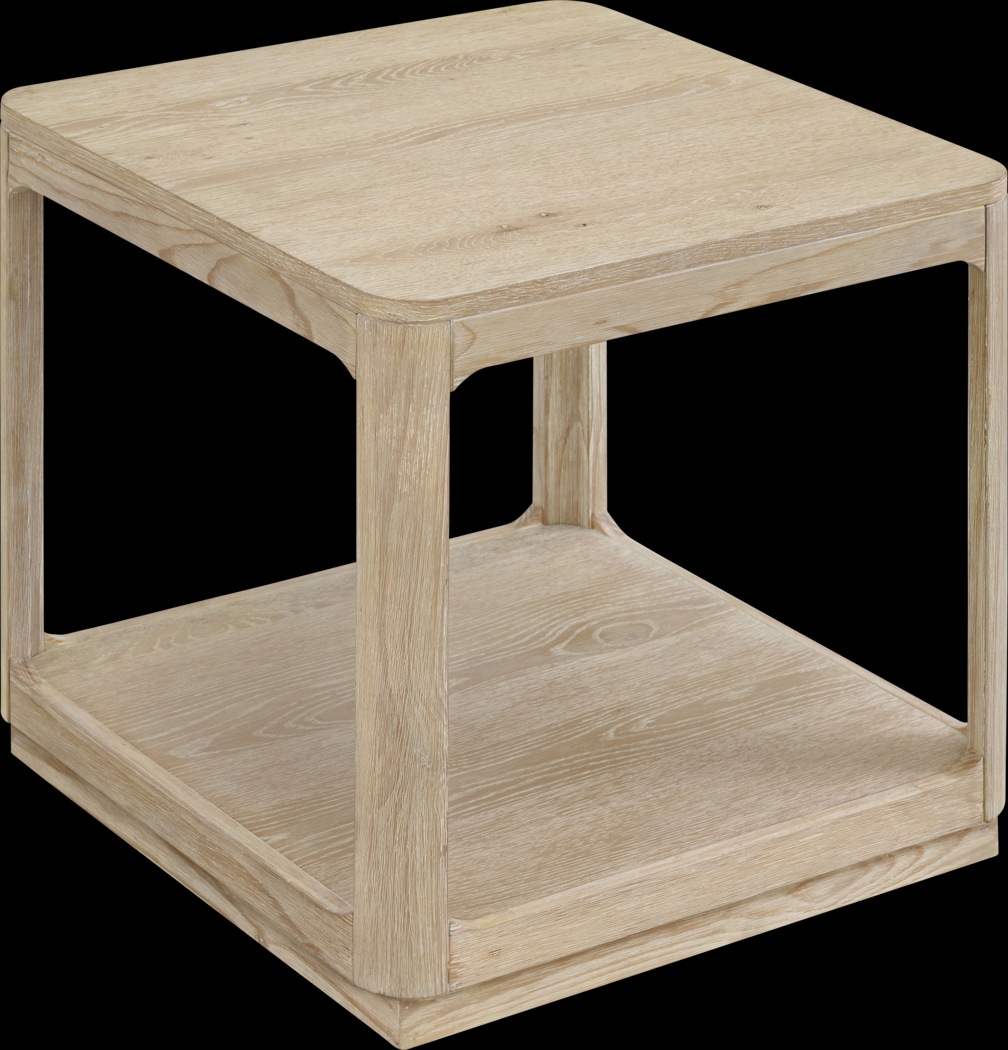 Keyhan Natural End Table - Thumbnail - Image 3