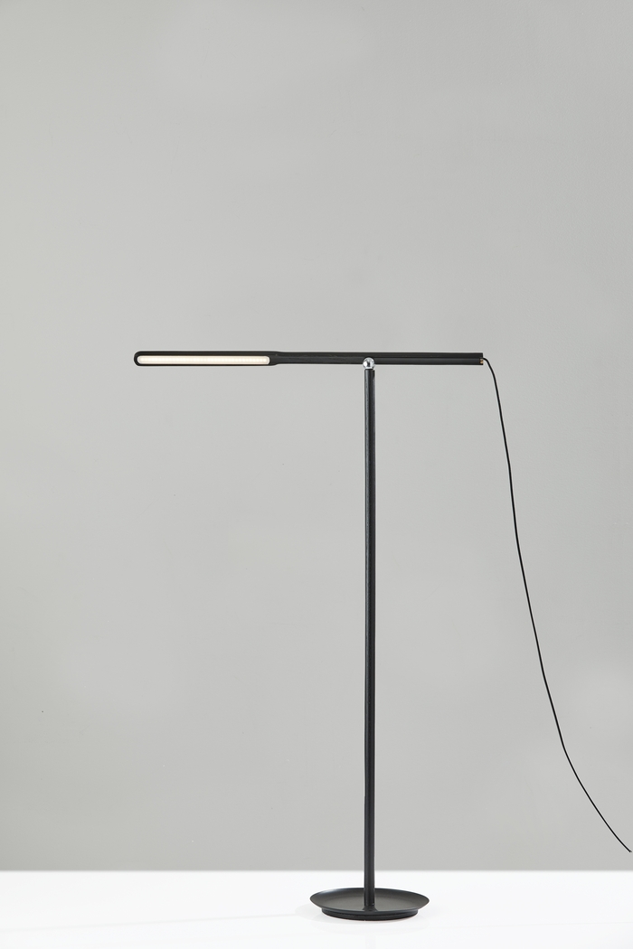 Keystone Court Black Floor Lamp - Thumbnail - Image 2