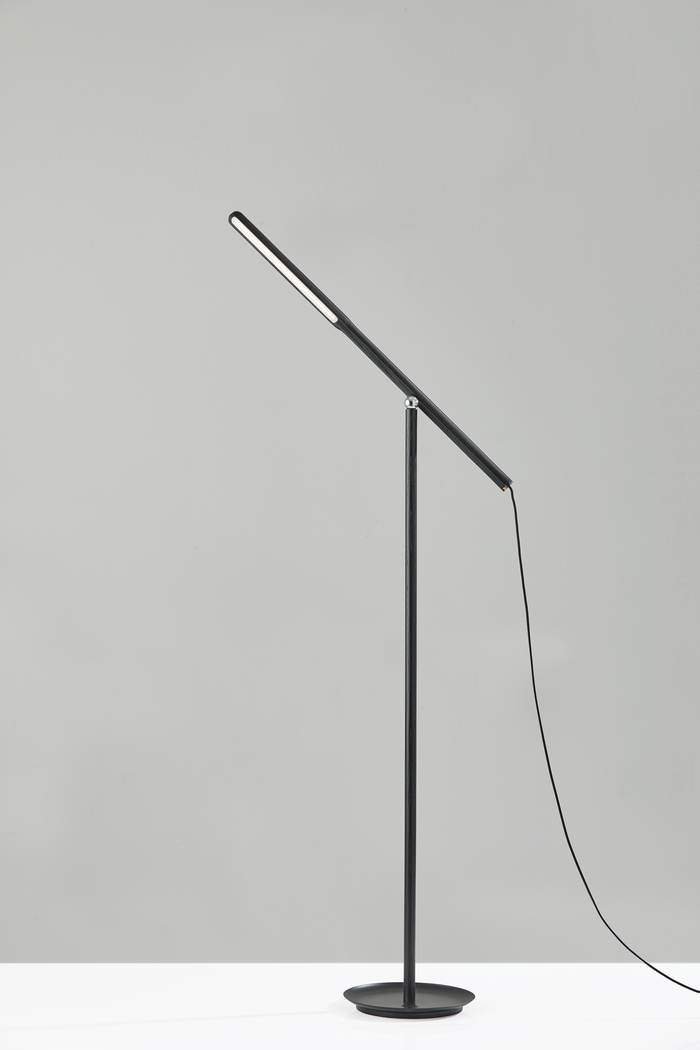Keystone Court Black Floor Lamp - Thumbnail - Image 3