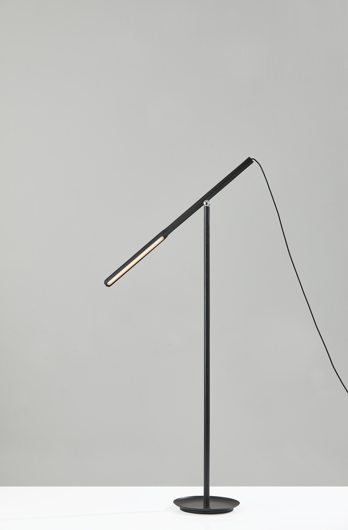 Keystone Court Black Floor Lamp - Thumbnail - Image 4