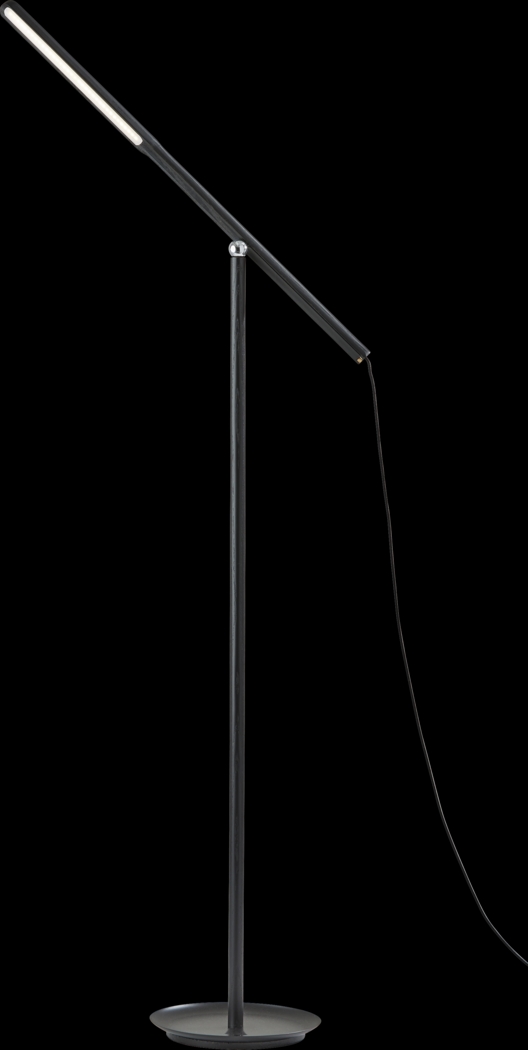Keystone Court Black Floor Lamp - Thumbnail - Image 1