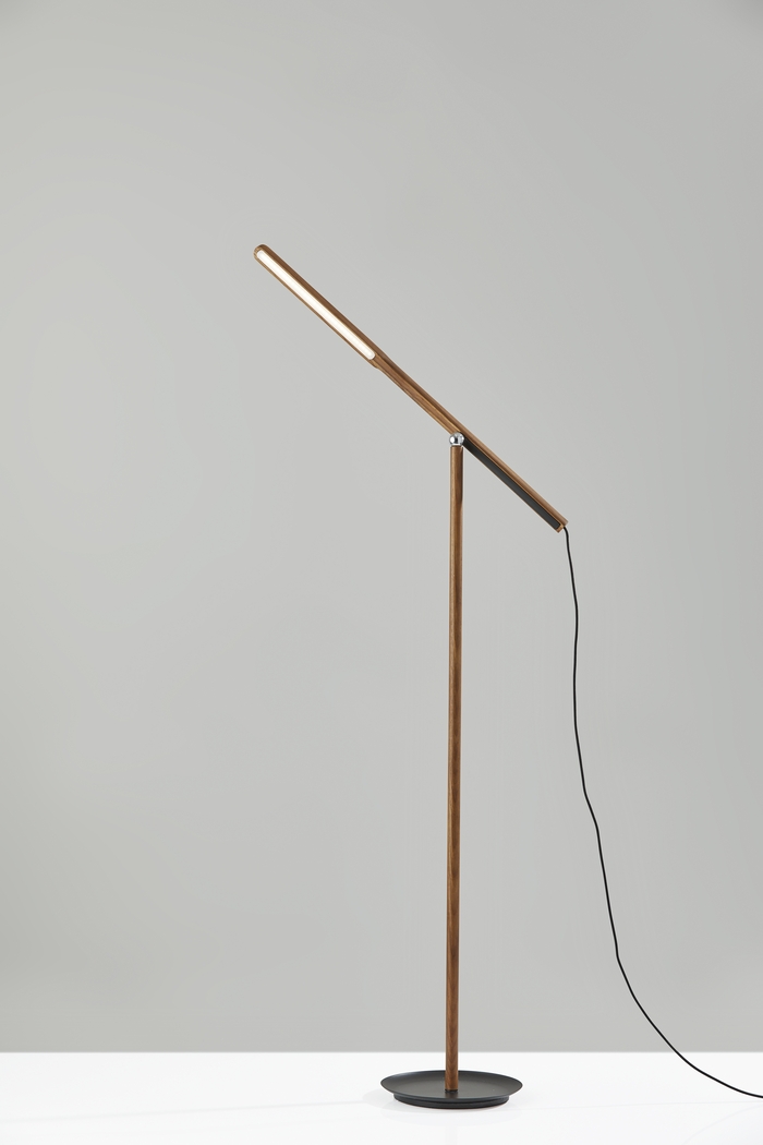 Keystone Court Walnut Floor Lamp - Thumbnail - Image 2