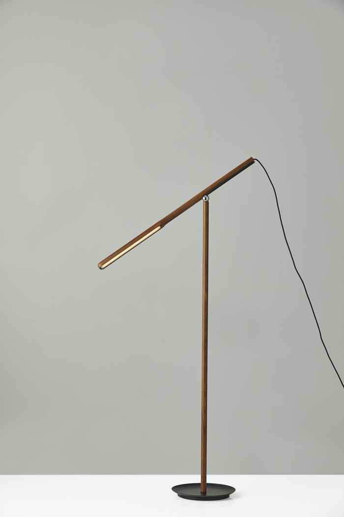 Keystone Court Walnut Floor Lamp - Thumbnail - Image 3