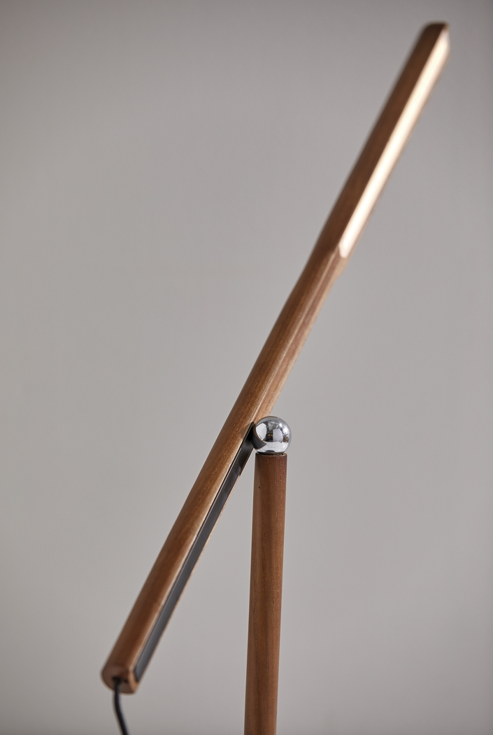 Keystone Court Walnut Floor Lamp - Thumbnail - Image 7