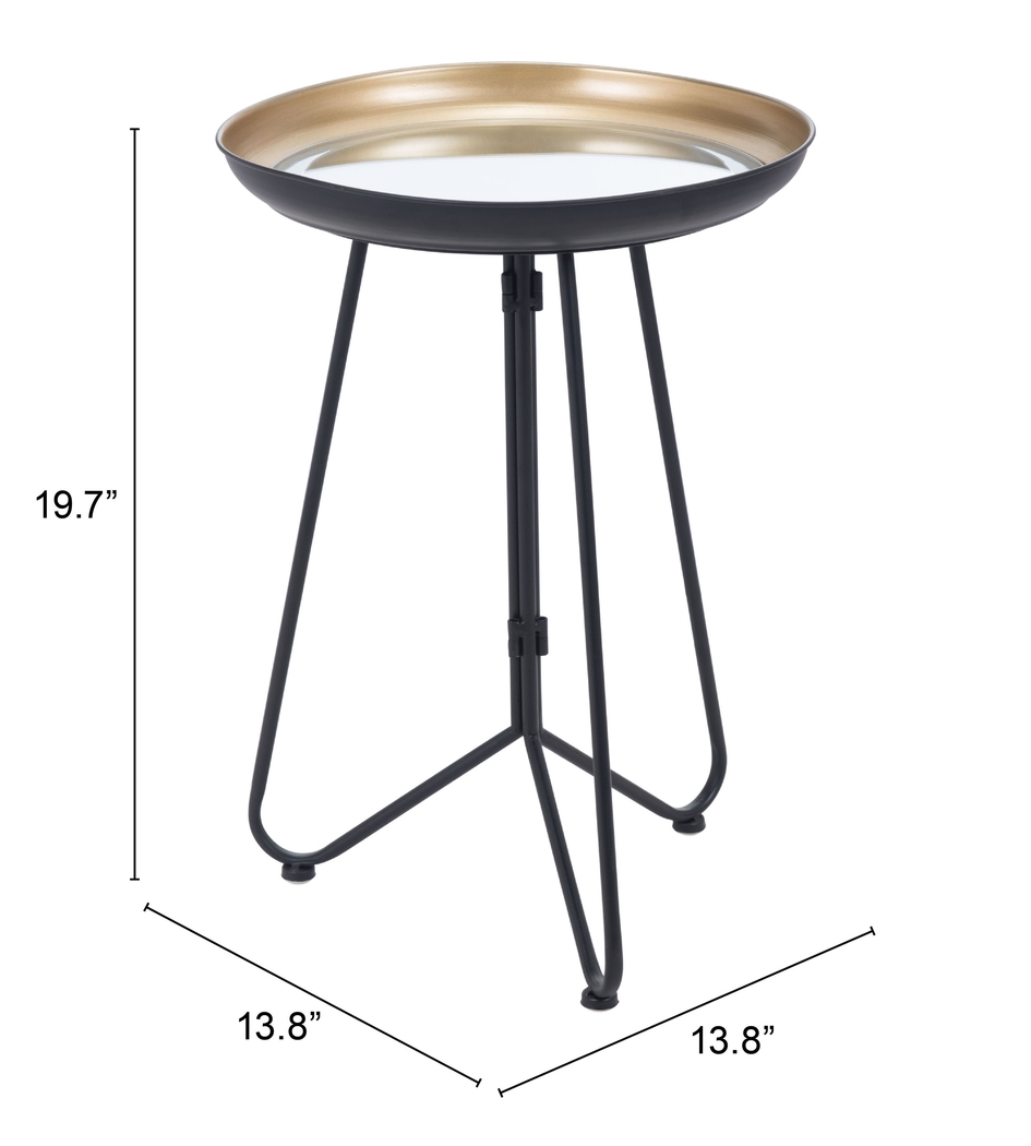 Kheer Gold Accent Table - Thumbnail - Image 5