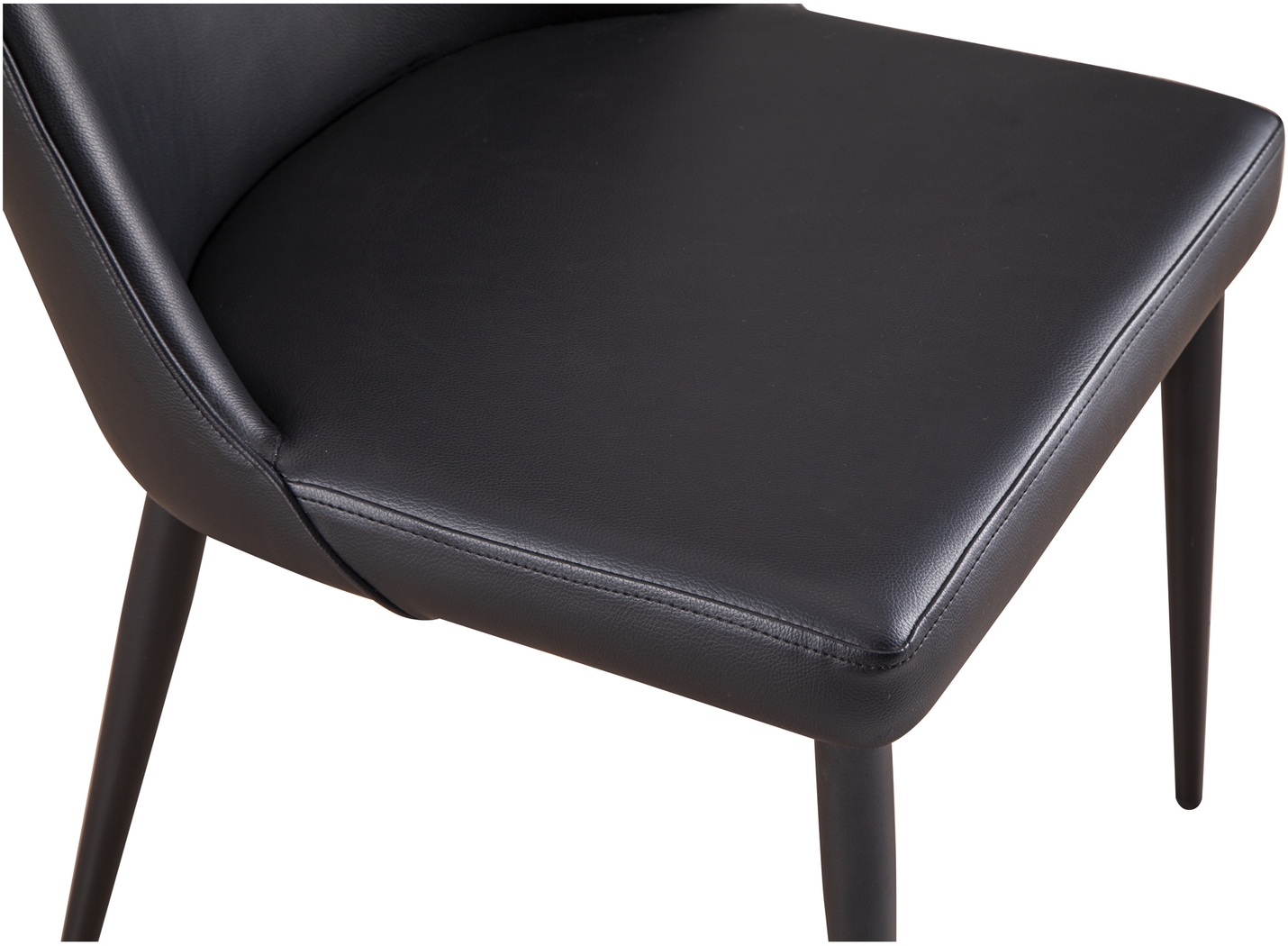 Khett Black Side Chair, Set of 2 - Thumbnail - Image 5