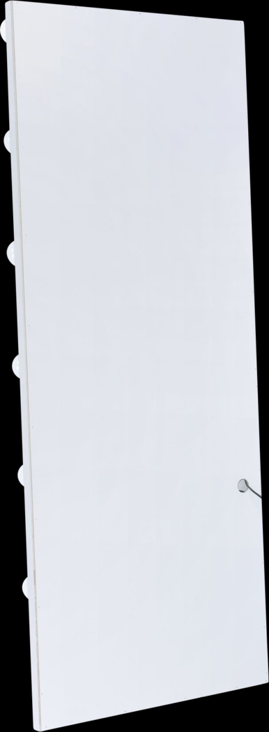 Khnem White Floor Mirror - Thumbnail - Image 6