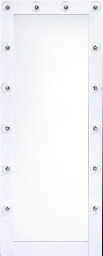 Khnem White Floor Mirror - Thumbnail - Image 7