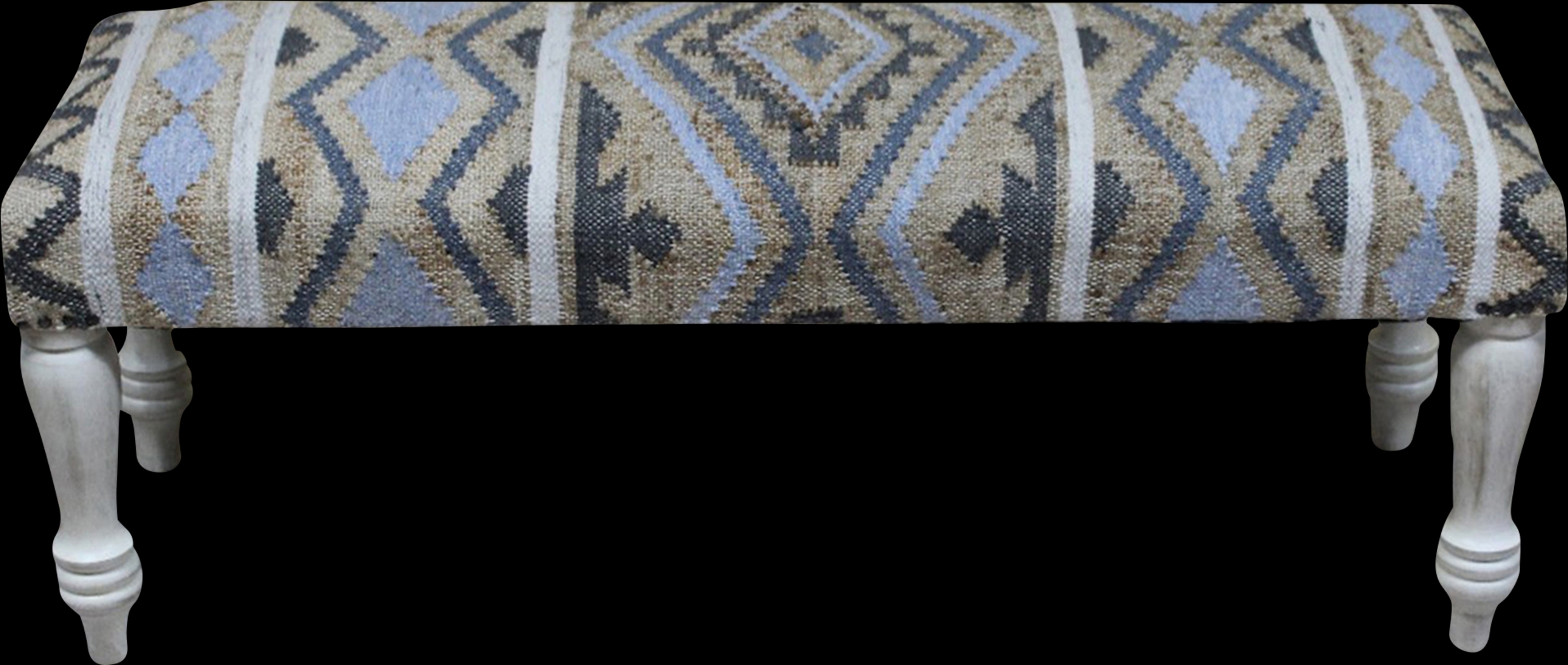 Khodae Blue/Natural Bench - Thumbnail - Image 4