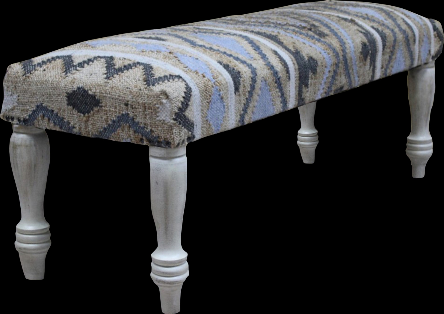 Khodae Blue/Natural Bench - Thumbnail - Image 6