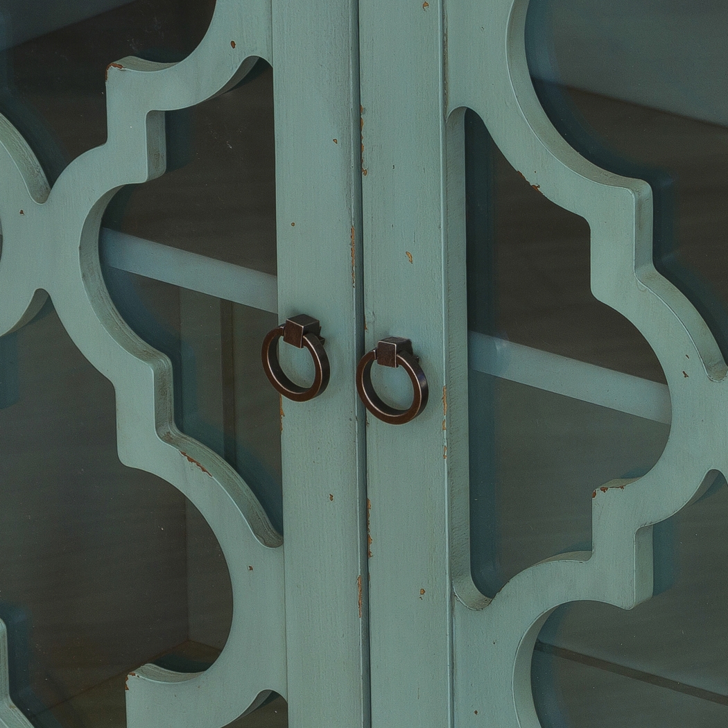 Khybar Blue Accent Cabinet - Thumbnail - Image 2