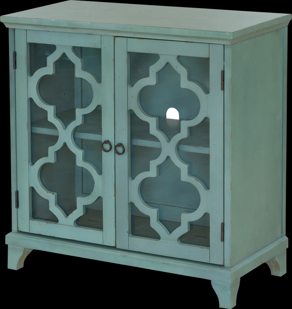 Khybar Blue Accent Cabinet - Thumbnail - Image 1