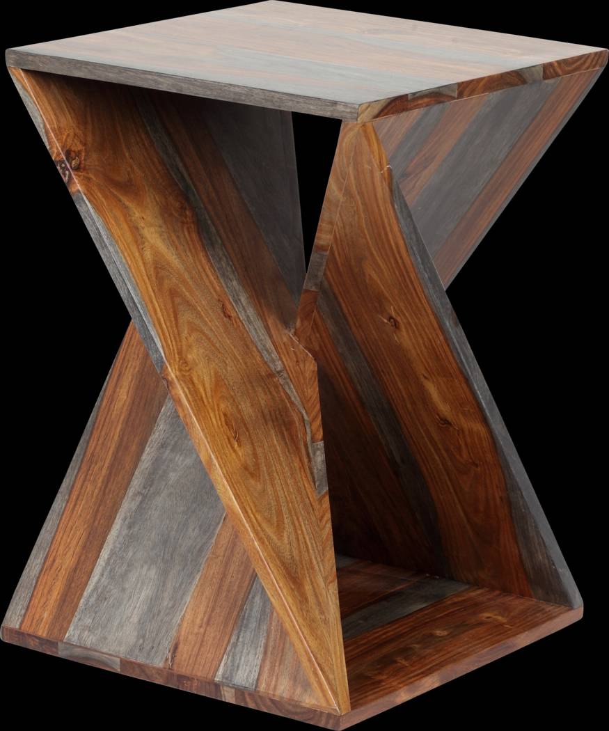 Khyber Brown Accent Table - Thumbnail - Image 4