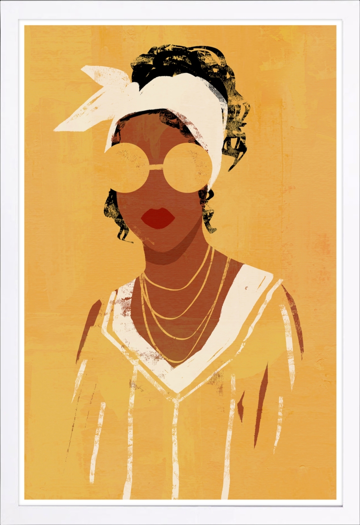 Kiara's Glow Yellow Artwork - Thumbnail - Image 1