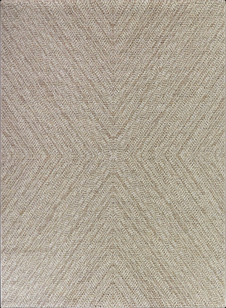 Kiawah Natural 5'3 x 7' Indoor/Outdoor Rug - Thumbnail - Image 1