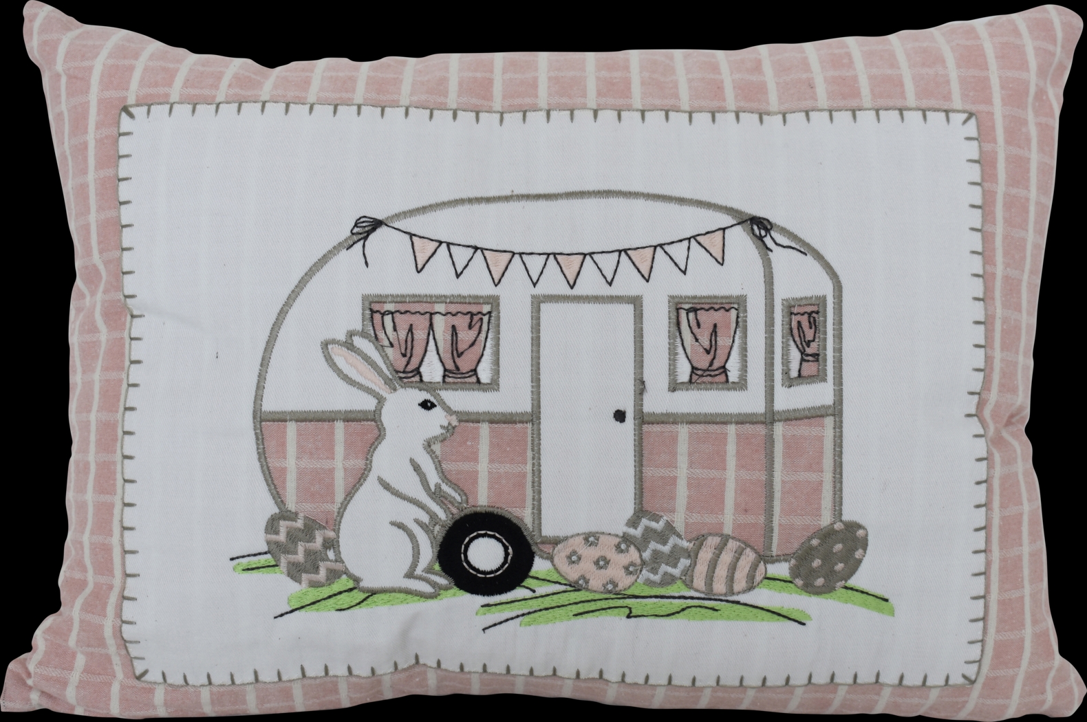 Kickerillo Pink Throw Pillow - Thumbnail - Image 1