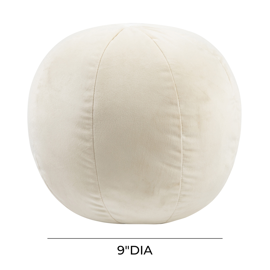 Kids Fuzzy Boba Cream Accent Pillow - Thumbnail - Image 3