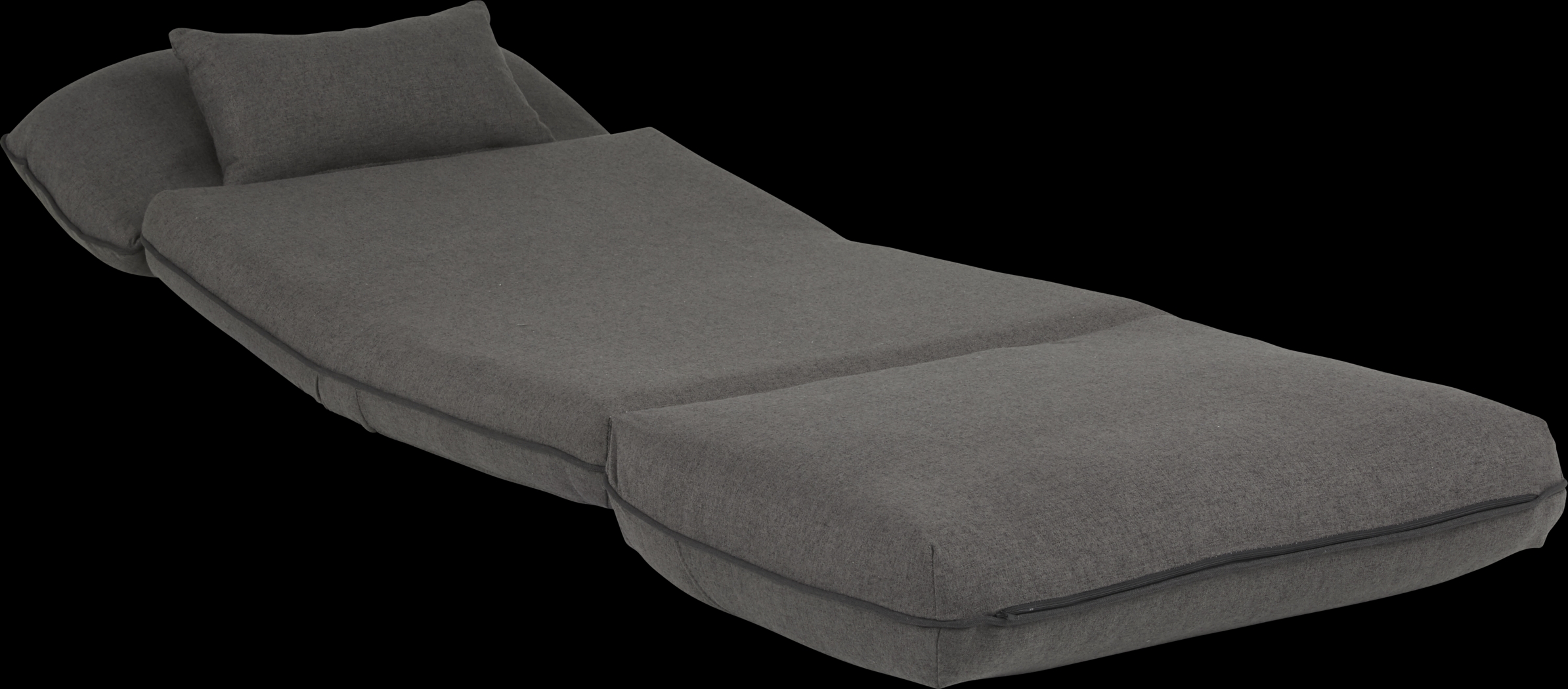 Kids Aalin Charcoal Sleeper Chair - Thumbnail - Image 2