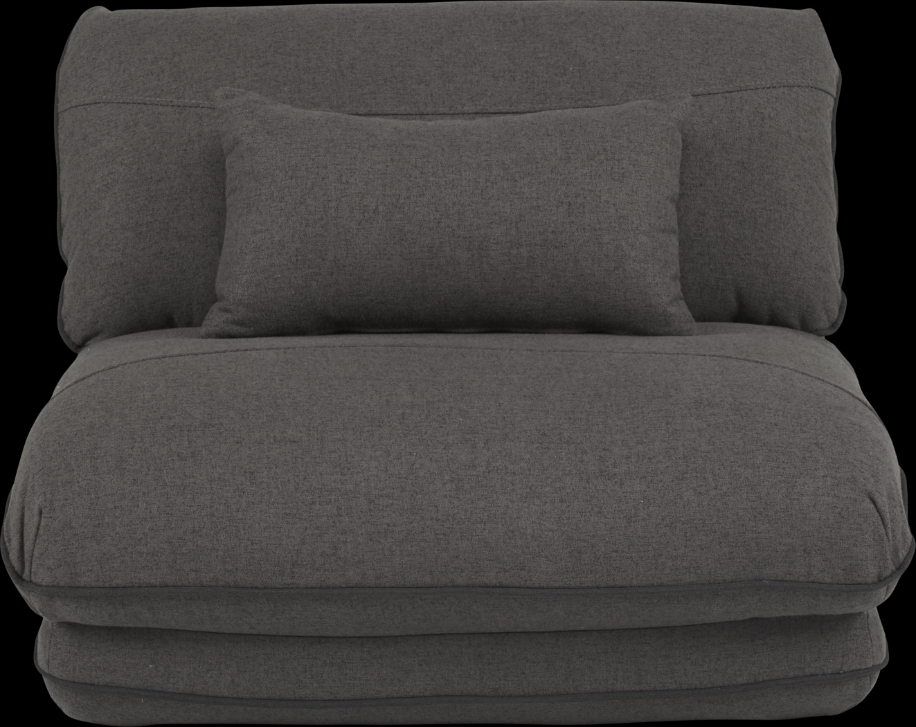 Kids Aalin Charcoal Sleeper Chair - Thumbnail - Image 3