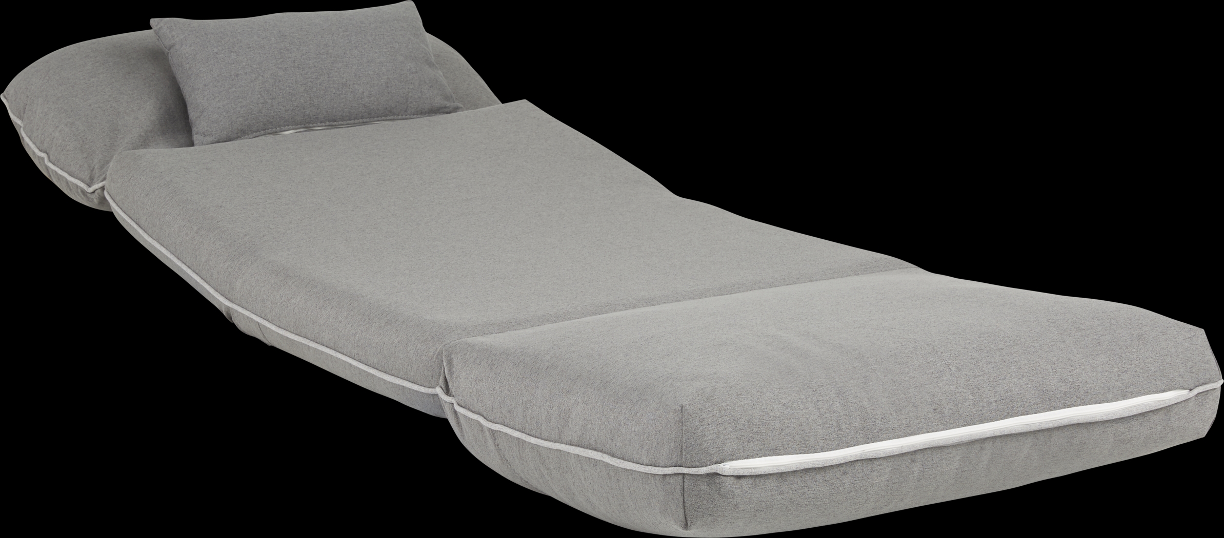 Kids Aalin Gray Sleeper Chair - Thumbnail - Image 2