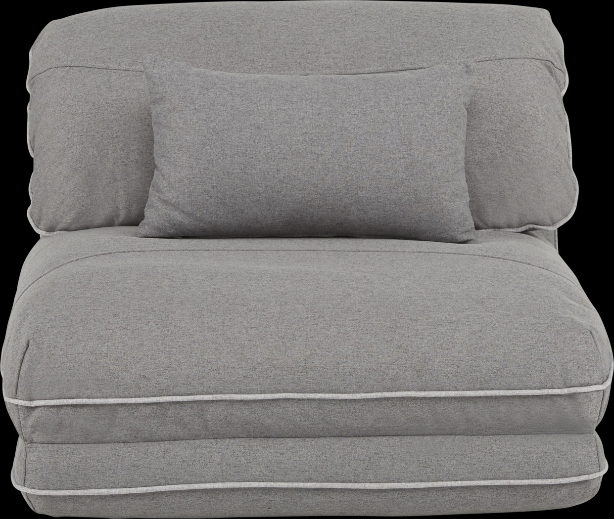 Kids Aalin Gray Sleeper Chair - Thumbnail - Image 3