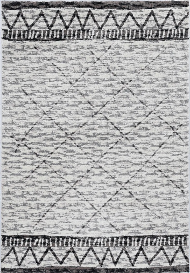 Kids Abasi Ivory 5' x 7'5 Rug - Thumbnail - Image 1